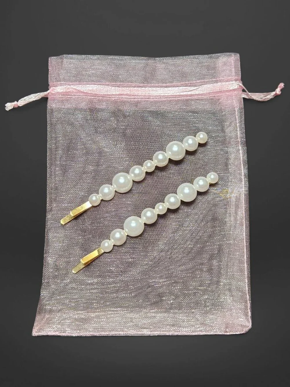 Pearl Gold Bobby Pins Hair Accessories V2